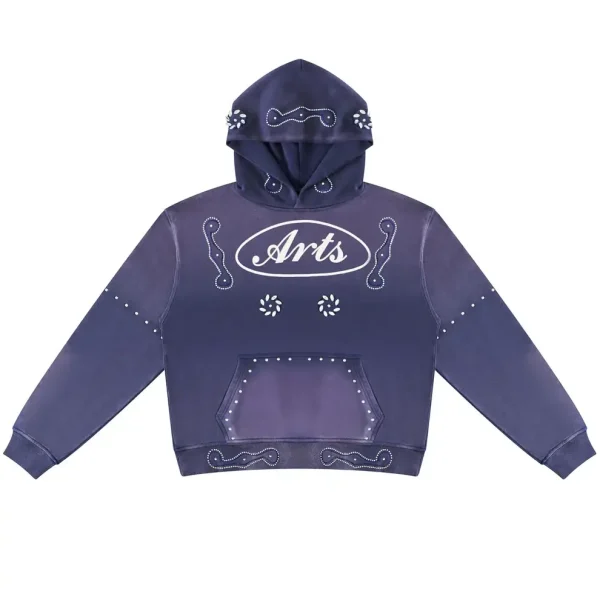 Stolen Arts Crystal Paisley Arts Hoodie (1)