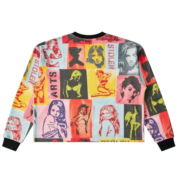 Stolen Arts Girls Girls Girls Thermal Long Sleeve (2)