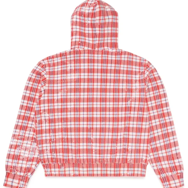 Stolen Arts Red Laundry Bag Sequin Hoodie (4)