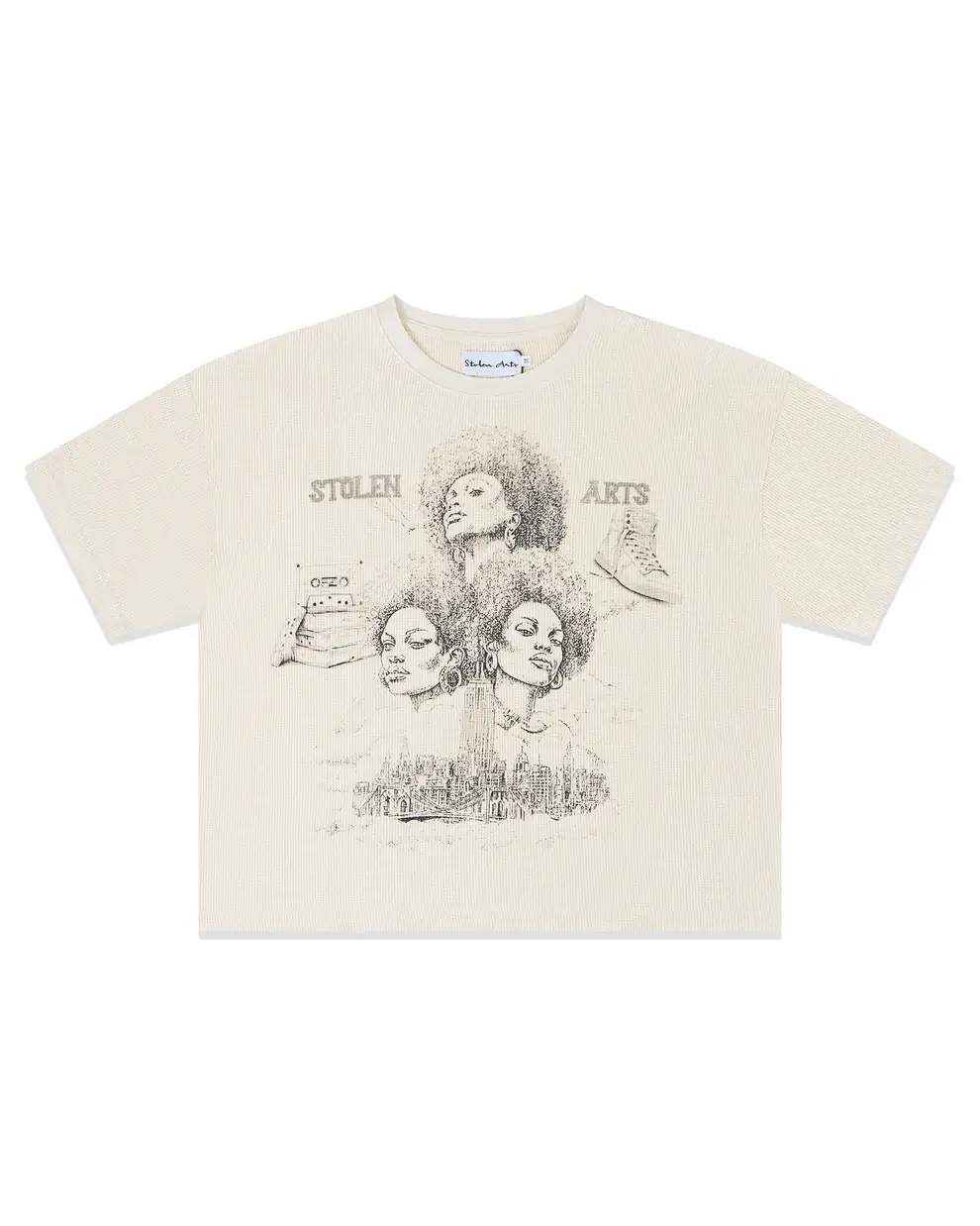 Stolen Arts Thermal Afro City Shirt (1) Stolen Arts Thermal Afro City Shirt (1)
